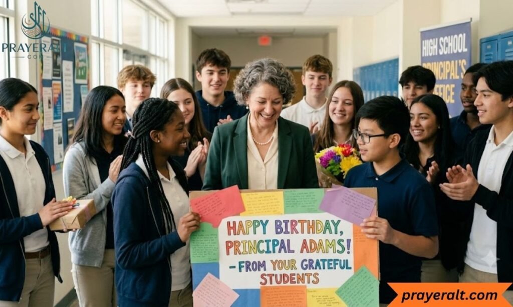 Short Birthday Wishes for Principal from Students