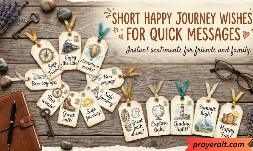 Short Happy Journey Wishes for Quick Messages