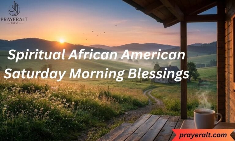 Spiritual African American Saturday Morning Blessings and Quotes