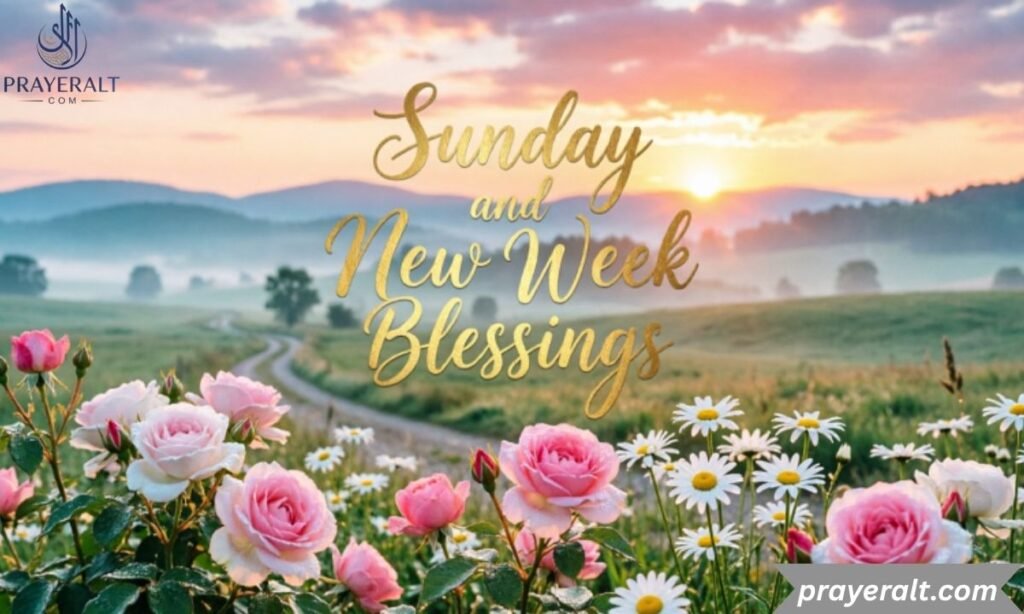Sunday and New Week Blessings