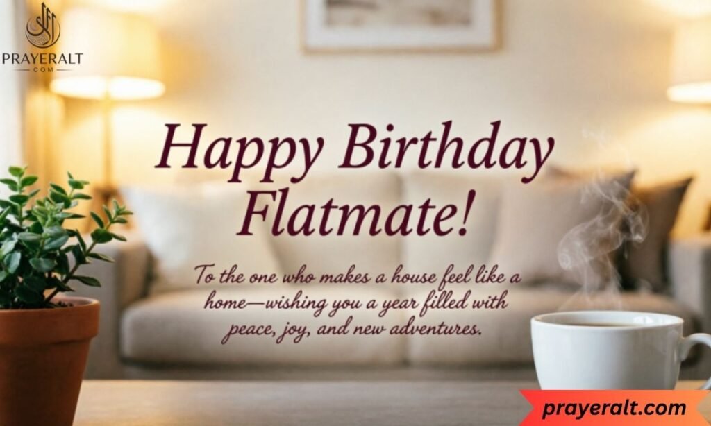 Thoughtful Messages to Wish Birthday to Your Flatmate
