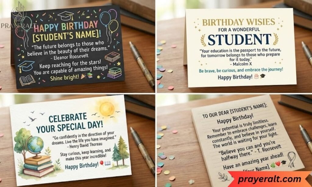 Unique Birthday Message From Teacher To Student